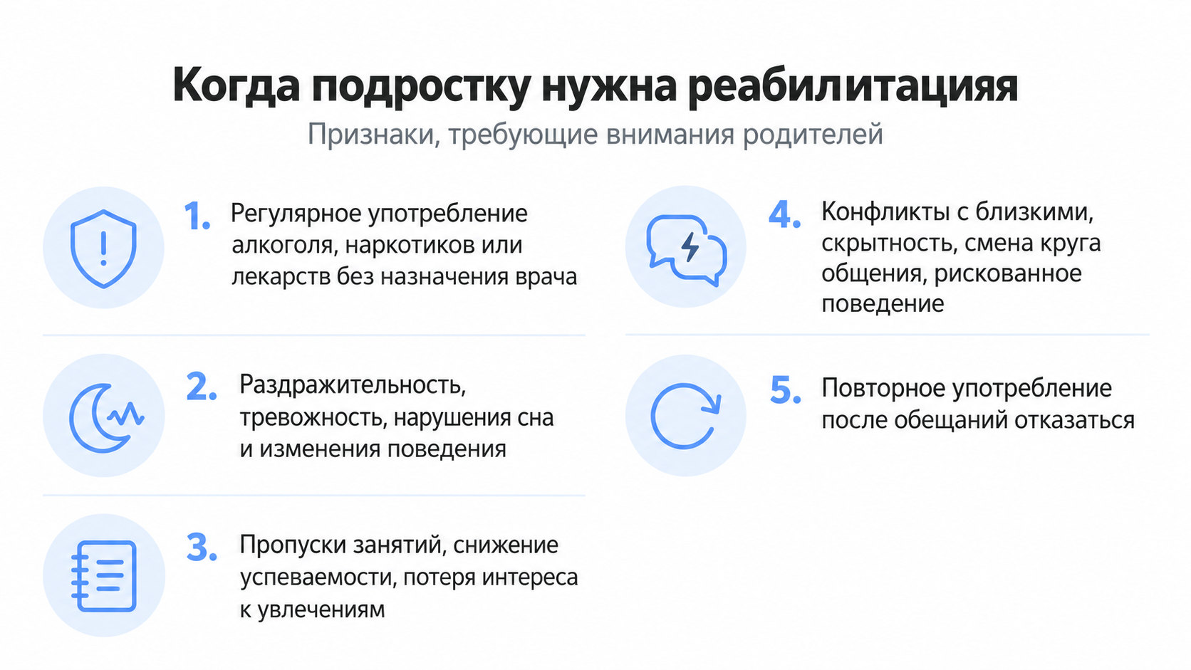 Когда подростку нужна реабилитация Реабилитация подростков: признаки, когда нужна помощь специалиста